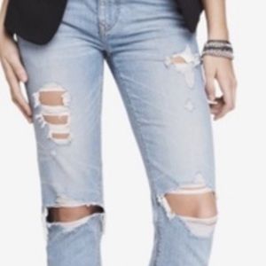 Distressed Jeans